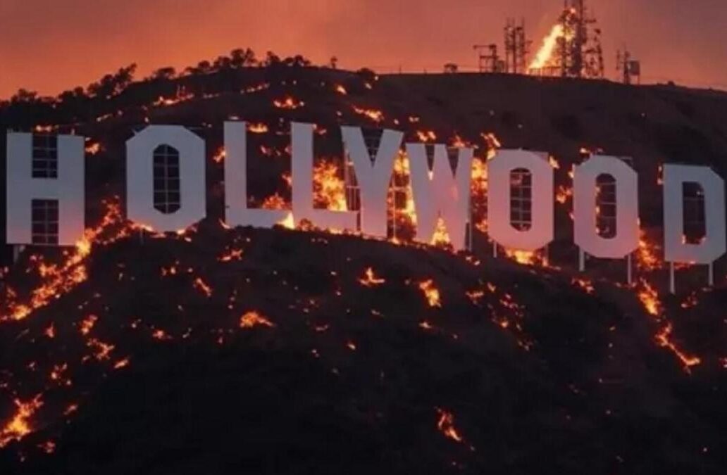 Apocalipse em Hollywood: Incêndios Florestais Deixam a Meca do Cinema em Estado de Calamidade